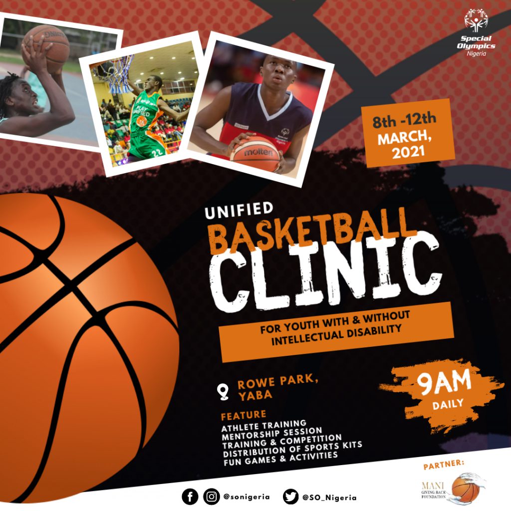 Basketball Clinic eflyer